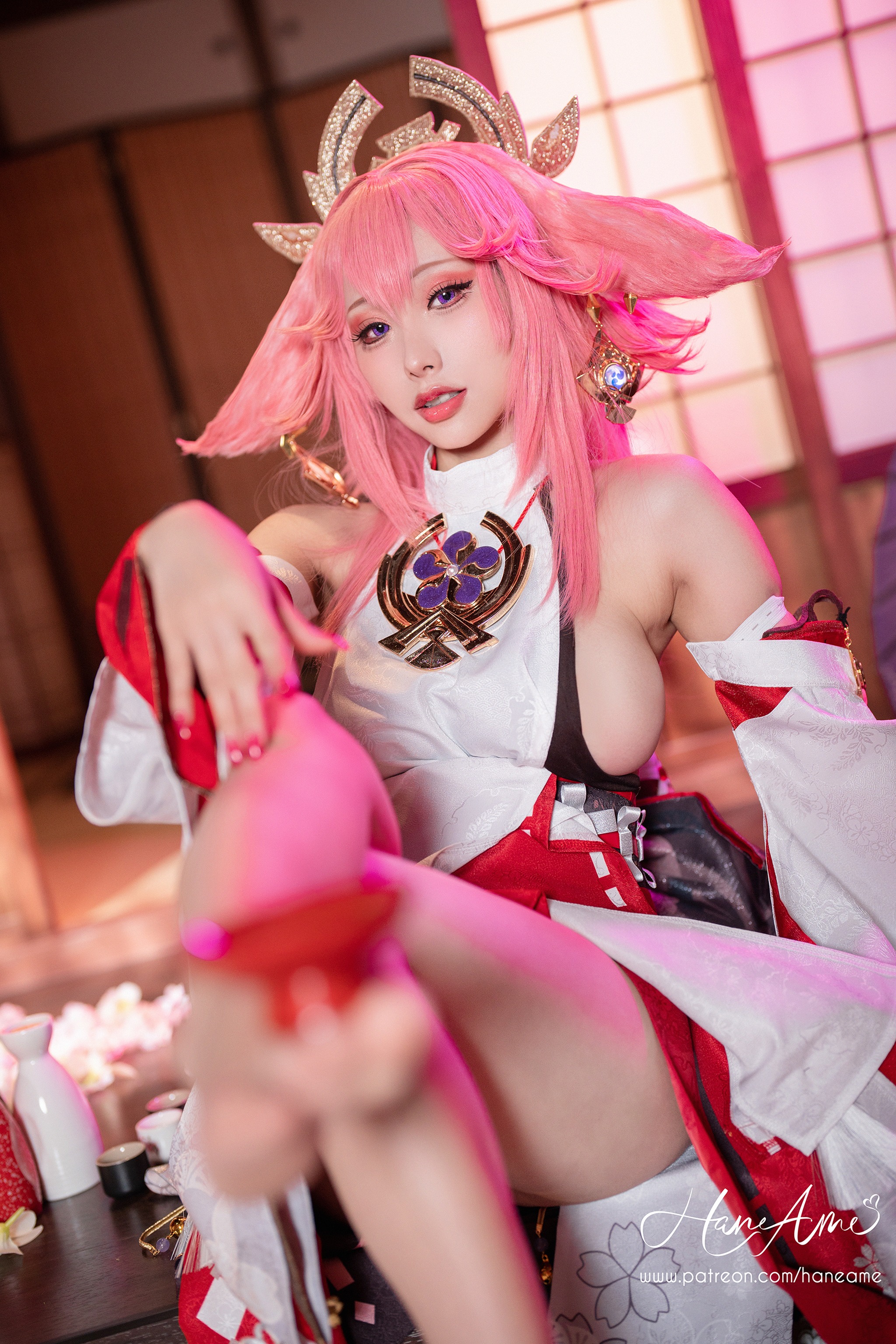 图片[1]-雨波_HaneAme – NO.224 八重神子[33P]-XikXak